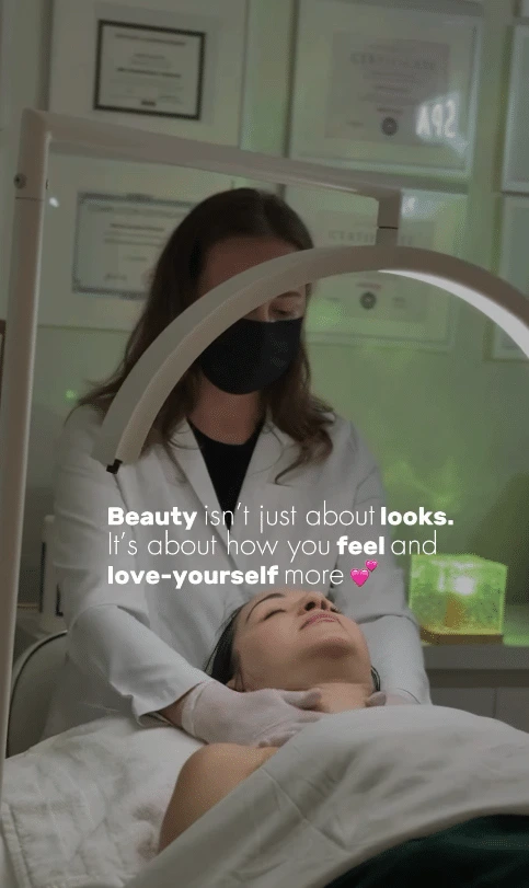 nn Beauty isn't just about looks. It's about how you feel.