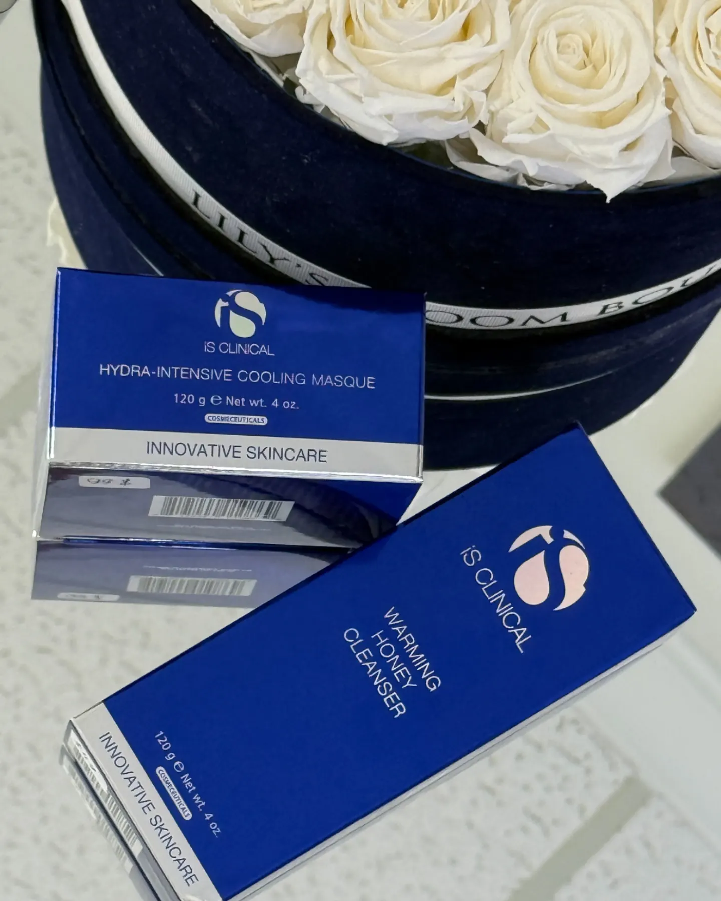 IS CLINICAL Hydra-Intensive Cooling Masque and Warming Honey Cleanser.